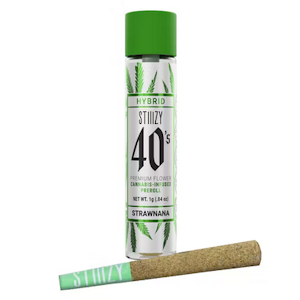Stiiizy - 40S | STRAWNANA INF PREROLL | 1G HYBRID