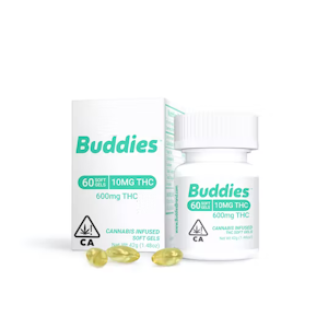 Buddies - BUDDIES | THC 10MG CAPSULE 60PC