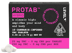 [LEVEL] TABLET - 250MG - 10PK - PROTAB (HYBRID)