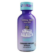 [UNCLE ARNIE'S] THC SHOT - 100MG - BLUEBERRY NIGHT CAP SLEEP (I)