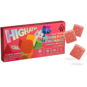 Highatus - STRAWBERRY LEMONADE | SOUR GUMMIES 10PK HIGHATUS