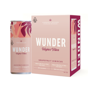 Wunder - 4-PACK HIGHER VIBES 20 GRAPEFRUIT HIBISCUS