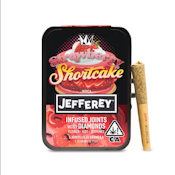STRAWBERRY SHORTCAKE | 5PK JEFFEREY INF PREROLL | 3.25G INDICA