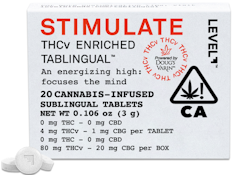 STIMULATE TABLINGUAL | LEVEL