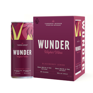 Wunder - 4-PACK HIGHER VIBES 20 BLACKBERRY LEMON