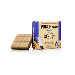 Punch edibles & extracts - PEANUT BUTTER MILK CHOCOLATE | 100MG PUNCHBAR COMBO