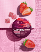 [CAMINO] THC GUMMY - 100MG - STRAWBERRY SUNSET SOURS (I)