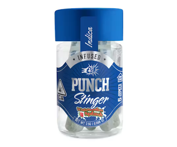 Punch edibles & extracts - WATERMELON SPLASH | STINGERS 5PK INF PRE-ROLLS | 2.5G INDICA