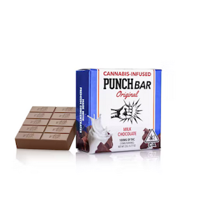 Punch edibles & extracts - MILK CHOCOLATE | 100MG PUNCHBAR