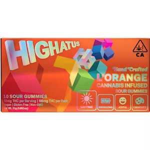 Highatus - L'ORANGE | SOUR GUMMIES 10PK HIGHATUS