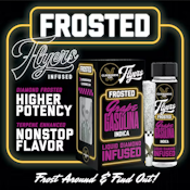 [CLAYBOURNE CO.] FROSTED FLYERS 2 PACK PREROLLS - 1G - GRAPE GASOLINA (I)