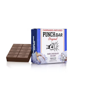 [PUNCH] CHOCOLATE - 100MG - SEA SALT DARK CHOCOLATE BAR (H)