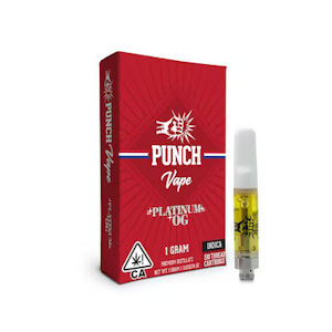 Punch edibles & extracts - PLATINUM OG | PUNCH CART | (1G) INDICA