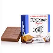 [PUNCH] EDIBLE - 100MG - S'MORES MILK CHOCOLATE BAR (H)