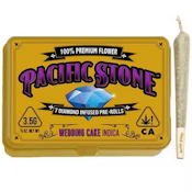 [PACIFIC STONE] INFUSED PREROLL 7PK - 3.5G - WEDDING CAKE (I)