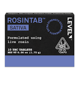 [LEVEL] TABLET - 250MG - 10PK - ROSINTAB (SATIVA)