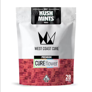 West coast cure - KUSH MINTS | 28G INDICA