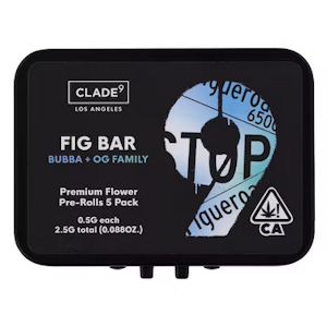 Clade9 - FIG BAR | 5PACK (5X.5G) PREROLLS