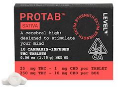 [LEVEL] TABLET - 250MG - 10PK - PROTAB (SATIVA)