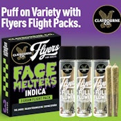 [CLAYBOURNE CO.] FLYERS FLIGHT PREROLL 6 PACK - 3G - FACE MELTERS (I)